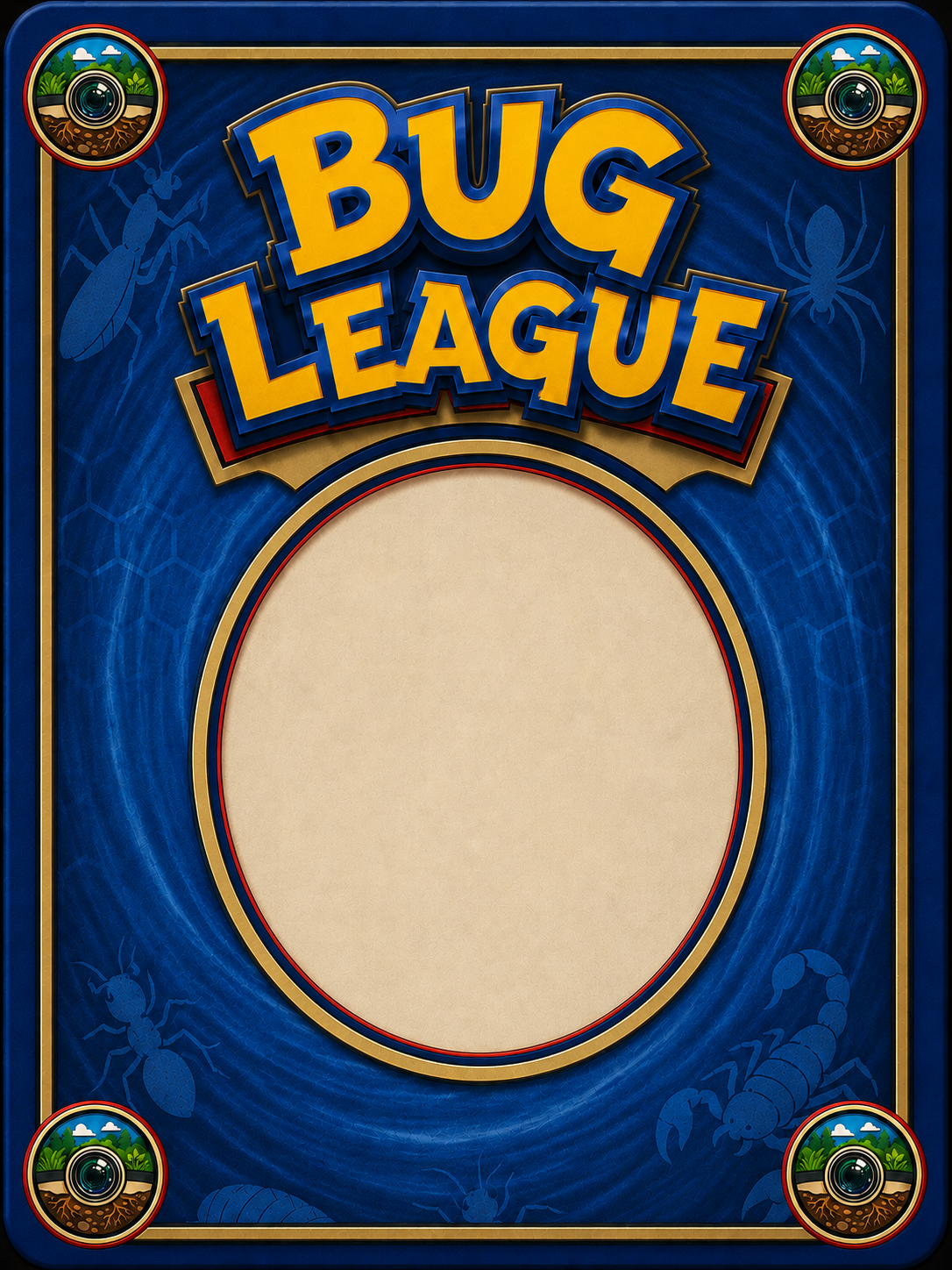 Bug League card back